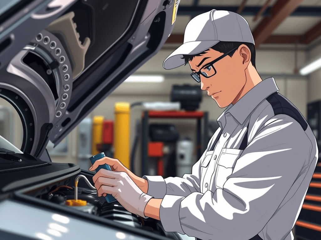 Checklist de manutenção do&nbsp;carro.